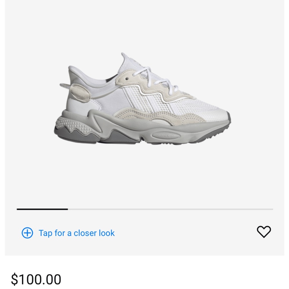 ADIDAS Ozweego x Crystal  White